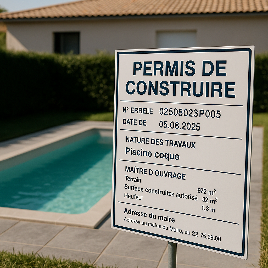 Piscine coque : quelles autorisations et règles en 2025 ?
