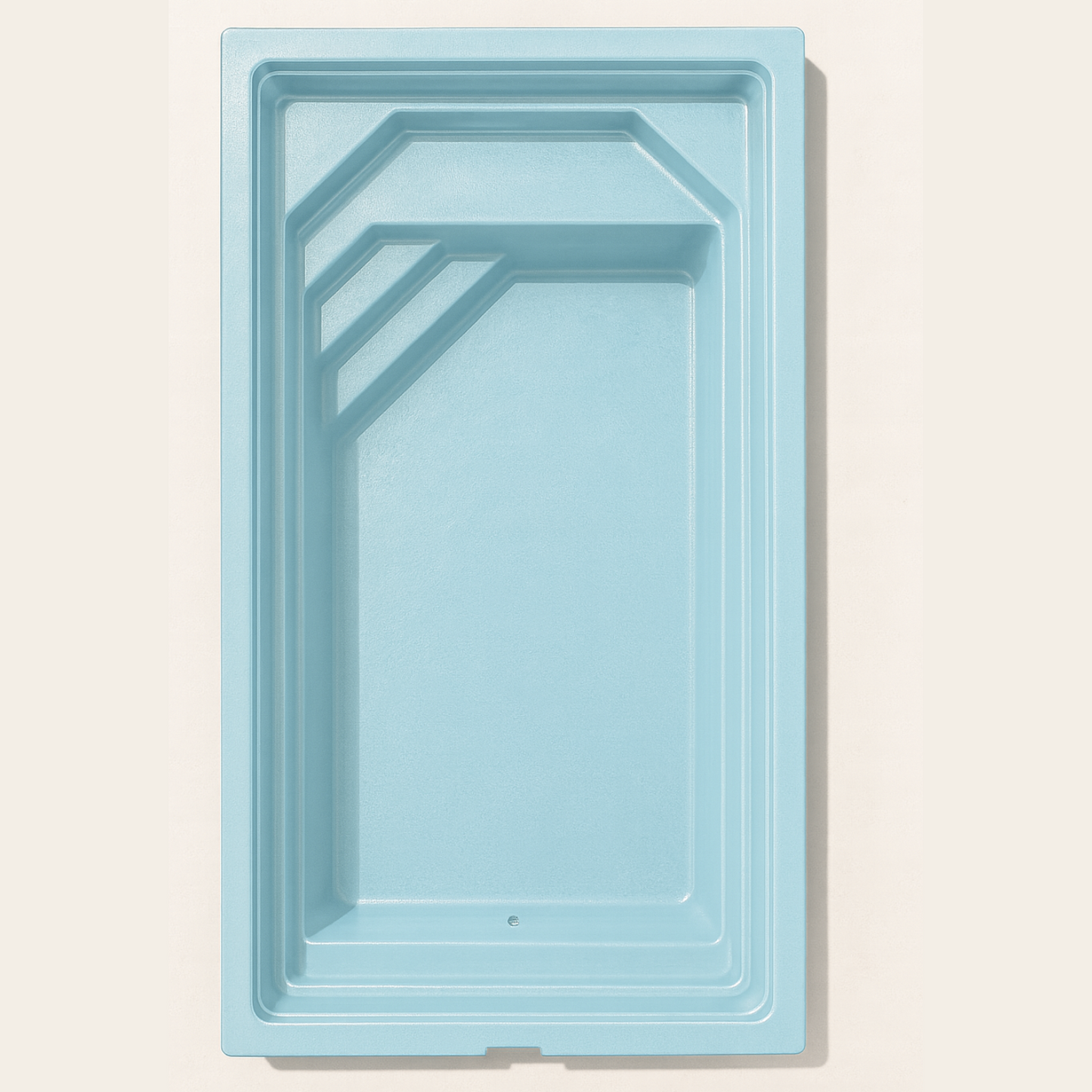 SOLEYA 57 Piscine coque Polyester - 5,75 m x 3,00 m